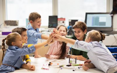 kinderen high five